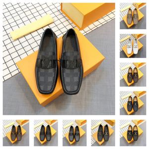 2023 TOP Merk Luxe Vintage Loafers Mannen Schoenen Metalen decoratie Krokodil PatterBritish Business Mannelijke Ontwerper Antislip Trouwjurk lederen Schoenen Maat 6.5-12