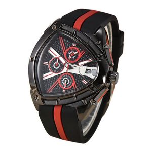 2023 Top Merk Luxe Grote Wijzerplaat Chronograaf Quartz Horloge Mannen Sport Horloges Militaire Mannelijke Polshorloge Klok Man Relogio masculino
