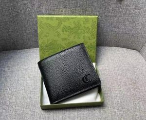 2023 Top de concepteurs de haute qualité portefeuille portefeuille Plaid Plaid Luxurys pour hommes concepteurs de portefeuilles femmes portefeuille haut de gamme avec sac à main en boîte