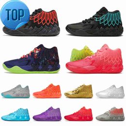 2023 Top high ShoesTOP Outdoor Shoes Sandals Professional LaMelo Ball 1 MB.01 Baloncesto Black Blast Buzz City Galaxy Hombres Entrenadores LO UFO Not From Here Boot