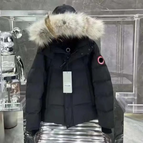 2023 Top Wyndham Wyndham Winter Chaqueta ártica Down Parka Sales con venta de pieles Sweden Homme Doudoune Manteau Canadá Diseñador