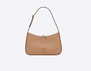 2023 Topkwaliteit Okseldoos LE5 A7 Designer Tassen Stof Voor Dames Klassieke Tassen Stokbrood Tassen Leer Mode Hobo Schoudertas Groothandel Wit Ulid