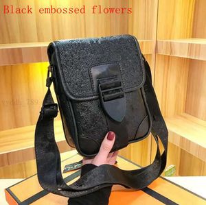 2023 Bolso de noche de calidad superior Carteras de cuerpo cruzado Patchwork de cuero Nuevos hombres Bolsos de hombro Bolsos de hombro Bolsos de diseñador Cartera de moda Bolsa de teléfono