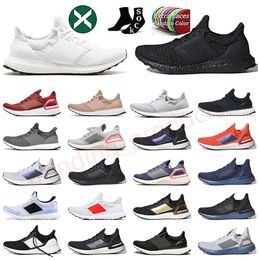 2023 Topkwaliteit Ultraboosts 19 Hardloopschoenen Ultra 4.0 Treiple Zwart Wit DNA Grijs Ash Peach Core Dash Designer Tennis Dhgate Plate-forme Trainers Sneakers 45