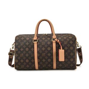 2023 Top qualités hommes 55cm grand sac de bagages de voyage hommes femmes fourre-tout sac à main en cuir sac de sport Courrier sacs à bandoulière bandoulière femmes sacs à main M41412