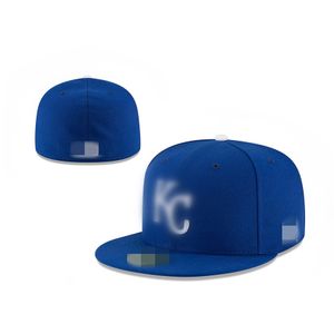 2023 Top Sale Royals KC Letter Baseball Caps Swag Style Style pour hommes Hip Hop Cap Femmes Rap Gorras Bone Fitted Hats H12-3.15
