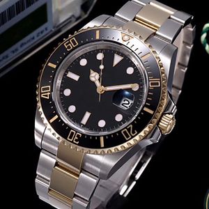 2023 Top V5 heren keramische bezel herenhorloges 41 mm automatisch uurwerk horloge 18k goud lichtgevende saffier waterdicht 126613 horloges originele doos