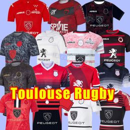 2023 toulouse RUGBY JERSEYS thuis uit t-shirt Toulouse rugbyshirt S-5XL