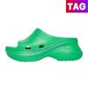 Slippers pour femmes Paris Croc Piscine Sandales Sandales de luxe Sandale Black Green Rose Blanc Jaune Jaune Summer Summer Beach Chaussures