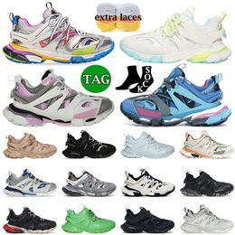 2023 Track 3 3.0 Zapatos casuales Diseñador Famoso Hombre Mujer Plataforma Zapatillas Luxe Vintage Tracks Runners Tess.s. Zapatillas Gomma Leather Ok3.0 Walking