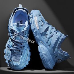 2023 Track LED-trainers 3.0 voor mannen Luxe licht sportschoeners Designer Lichten Sportschoenen Dames Luxe Sneakers Women Paris Sneaker 36-44 X22