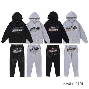 2023 Trapstar Sweat à capuche et pantalon Designer Survêtement Marque Costume À Manches Longues À Capuche Hommes Femmes Mode Sport Gym Tops Vêtements Vêtements ess