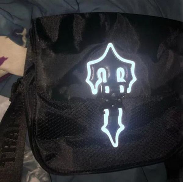 2023 Trapstar Messenger Nylon Sac à bandoulière Femme Homme Rappeur Réfléchissant Luxe Designer Sac à main Sac à bandoulière Sac à dos étanche