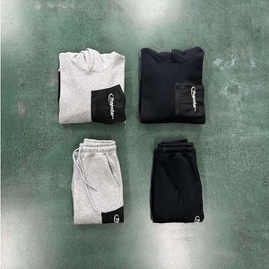 2023 Trapstar UK HYPERDRIVE Pocket Set heren trainingspak mode hoodie hoge kwaliteit kleding EU-maat ess