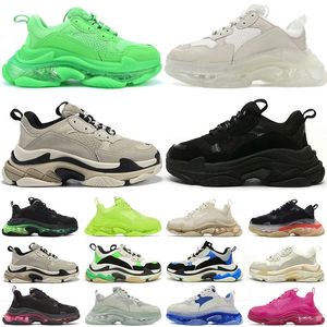 2023 Triple S Designer Shoes Hombres Mujeres Plate-forme Oversized Athletic Shoe Luxury Trainers Fashion Sneakers Trainers Outdoor B3