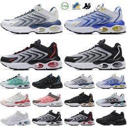 2023 TW v Mens Running Shoes Scepta X Tailwind v Bloody Chrome Bright Blue Chaos White Deep Blue White Black Men Trainers Sportsneakers