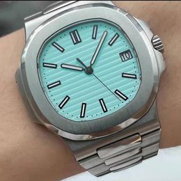 2023 U1 Hoogwaardige AAA 40 mm heren automatische mechanische horloges zilveren band Saffierhorloge roestvrij waterdicht polshorloge cadeau voor vriend vader