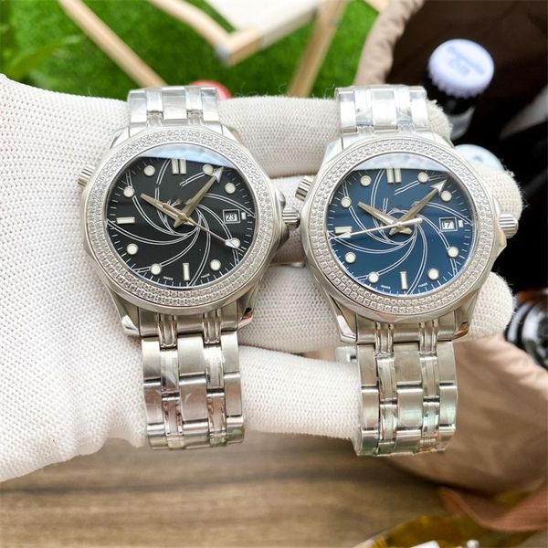 2023 U1 U1 Match Montre de Luxe Mans de qualit￩ sup￩rieure 42x13 mm Import￩ Automatique Jobe en acier m￩canique STRAPE DIAMPLE DIAMME Montre Montreuse-bracelet