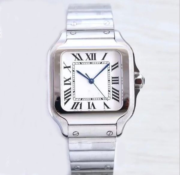 2023 U1 Relojes cuadrados nuevos de primera calidad Tamaño de 40 mm Relojes mecánicos de acero inoxidable Caja y pulsera Moda para hombre Reloj de pulsera masculino