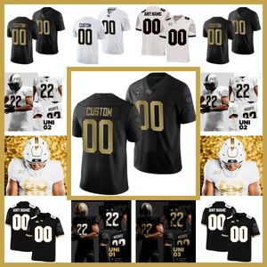 2023 UCF Knights voetbalshirts 28 Harris 90 LeBlanc 17 Davis 78 Kight 7 Davis 14 Smith 8 Williams 6 Nixon 99 Lee 2 Hunter 7 Gatewood Lewis NCAA College voetbalshirt