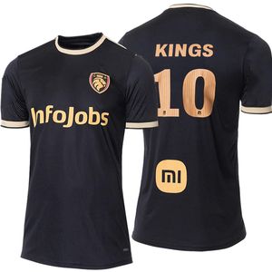 2023 Ultimate Mostoles Mens Soccer Jerseys Kings League Ubon Gio Ferinu Juanma Ademend Home Football Shirts