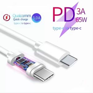 2023 Câble USB C vers USB Type C avec puce E-mark pour Xiaomi Note 8 Pro Charge rapide 4.0 PD 60W Charge rapide pour câbles de chargeur Pro S11