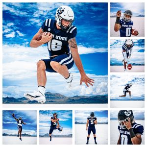 Fútbol de los Aggies del estado de Utah 2023 7 Xavion Steele 32 Paul Fitzgerald 8 Hale Motu'apuaka 12 Chase Tuatagaloa 87 Broc Lane 5 Cooper Legas 33 Max Alford 85 Parker Buchanan