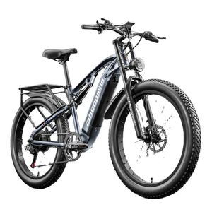 Shengmilo MX05 vélo électrique 48V 500W moteur Bafang 15AH batterie LG gros pneu vélo de montagne Ebike 7 vitesses sans tva