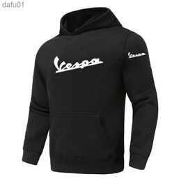 2023 Vespa Herfst Winter Nieuwe Mannen Micro-Label Hoodie Mode Casual Straat Sportkleding Trainingspak Mannen Hoodie Aziatische S Maat 3XL L230520