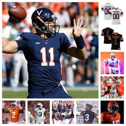 2023 Virginia Cavaliers camiseta de fútbol 51 Ty Furnish 17 JR Wilson 52 McKale Boley 60 Charlie Patterson 15 Chico Bennett Jr. 91 Jason Hammond 17 Aidan Ryan