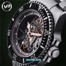 2023 VR FactoryMontre de Luxe montre 116610 RM027 40mm de diamètre avec mouvement 3130 cadran design holloout miroir saphir système étanche montres design