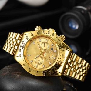 2023 Bekijk beroemde tophorloges Rolexs Mens Dames Quartz Watch Steel Band Men Sport Quartz Watch Women Gift No Box Designer horloges Hoge kwaliteit 56789