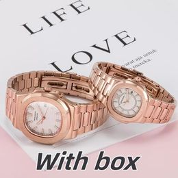 Regarder la robe de veille des femmes en acier inoxydable en acier inoxydable Glow Glow Watch U1 Couple Watch Montre de Luxe