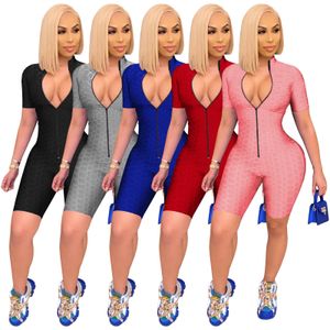2023 vente en gros de combinaisons de femmes européennes américaines couleur unie super élastique barboteuses exercice yoga discothèque vêtements