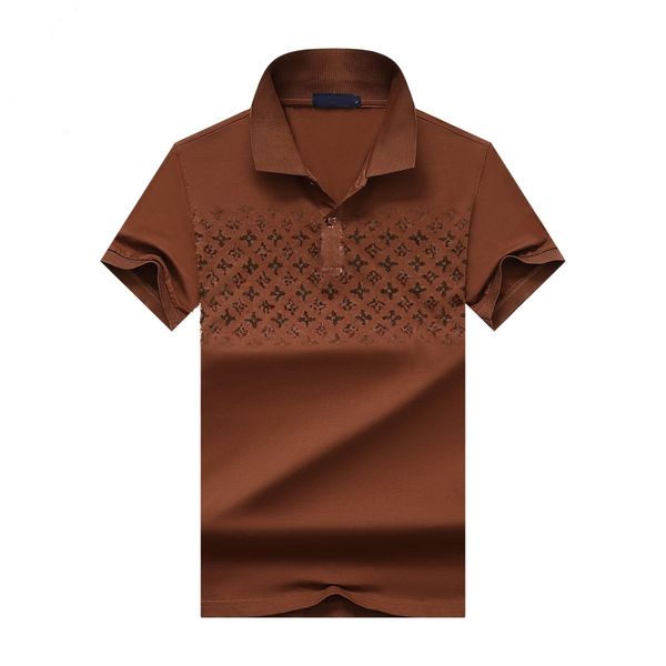 2023 venta al por mayor Polos para hombres Ropa de marca Diseñador de lujo Polos para hombres Camisas Hombres Estampado casual Bordado Camiseta High Street Mens t shier M-3XL