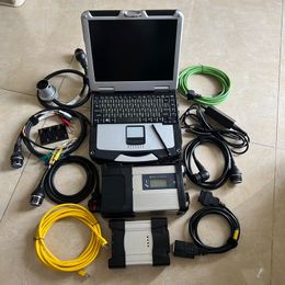 2024 WiFi MB Star C5 SD Connect en ICOM VOLGENDE voor BMW OBD2 Diagnose Programmering Tool 2in1 2TB SSD in Laptop CF31 I5 4G