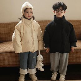 2023 Winter Kinderen Donsjacks Mode Losse Warme Kinderen Bovenkleding Kleding Dikker Baby Jassen Voor Meisjes Jongens Witte Eend 231228