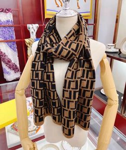 Bufanda de diseñador para hombre y mujer de invierno 2023 marca de moda 100% bufandas de Cachemira con encanto masculino capa larga tamaño 180x30cm regalo de Navidad