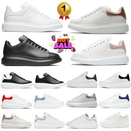 Chaussures de créateur en cuir décontracté pour hommes plate-forme de mode surdimensionnés baskets blanc noir pour hommes femmes luxe velours en daim chaussures de espadrilles 35-45 ogmine