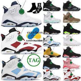 2023 Con jumpman 6s zapatos para hombre UNC Home Red Oreo Georgetown Midnight Navy zapatillas de baloncesto Carmine Infrared DMP Bordeaux