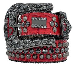 2023 Avec Rouge b boucle bb ceinture simon hommes femmes designer ceintures ceinture pour anniversaire gifta1a