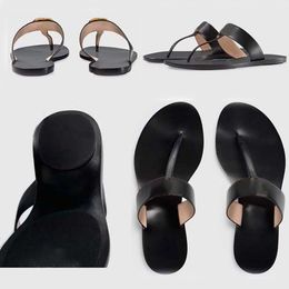 2023 Woman Luxurys Designers Sandalen slippers voor vrouwen Fashion Classics Slipper hoogwaardige stijlvolle zwarte sandel Slipper Flat Luxury Brand Shoes Glijgrootte 35-42