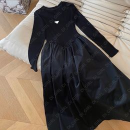 Deess – robe longue de styliste Calssic pour femmes, jupe une pièce Slim avec paquet de chaîne, été, 2023