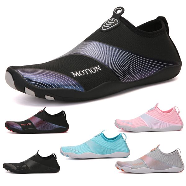 2023 femmes hommes chaussures de plage sans lacet ventiler chaussures décontractées noir rouge gris orange rose hommes formateurs baskets de sport taille 35-45