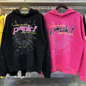 Sp5der 555555 p5nk Hoodie Dames Young Thug Katoen Designer Sweatshirt trui t-shirt Letter Print Losse Spider Hoodies Lange mouw Herfst Lente Kleding