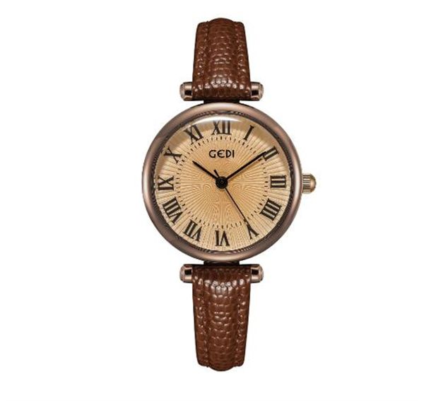 2023 femmes Vintage vent réseau rouge même petite plaque léger étudiant examen étanche Quartz ceinture montre