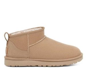 2023 Femmes Ultra Mini Bottes De Neige Pantoufle U Hiver Nouveau Populaire Cheville En Peau De Mouton Nouveau style Fourrure En Peluche Garder Au Chaud Avec Carte Dustbag Beaux Cadeaux Antilope Renne Couleur UGGity