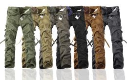 2023 Travailleur Pantalon Noël Nouveaux Hommes Casual ARMY Cargo Camo Combat Pantalon De Travail 6 Couleur Mode Pantalon Taille 28-38 megogh-6 CXG8218