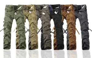 2023 Werknemer broek Kerstmis Nieuwe Casual Army Cargo Camo Combat Work Pants 6 Color Fashion Trousers Maat 28-38 Megogh-6 CXG8218