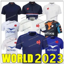 2023 Copa del Mundo Super Rugby Jerseys Maillot De Fren Ch Boln Camisa Hombres Tamaño S-Xxxl Mujeres Kits para niños
